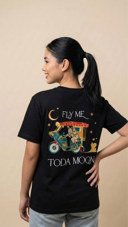 Fly Me Toda Moon Premium T-Shirt