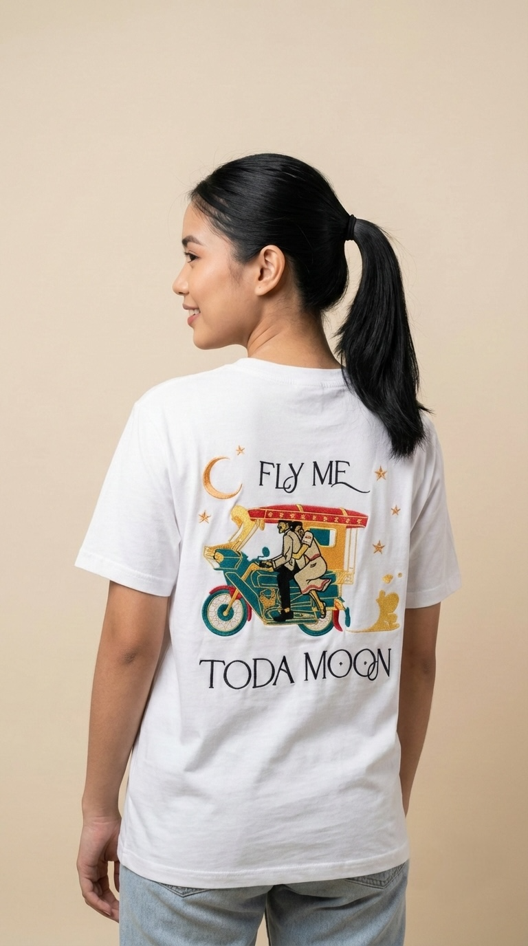 Fly Me Toda Moon Premium T-Shirt